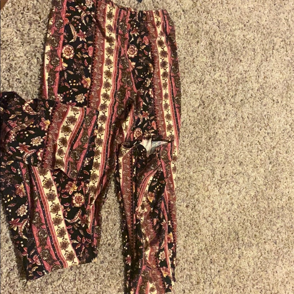 Fashion nova  desert dreamer flare pants